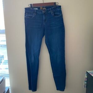 Women’s Kut From The Kloth Viv Toothpick Skinny Dark Wash Jeans Size 6